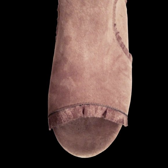 MIA Urban Open Toe Sling Back Block Heel Size 9.5,  Women's Shoes, Stacked Heel - Picture 2 of 12